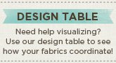 Quilting Fabric Design Table