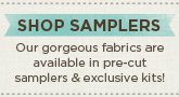 Quilting Fabric Samplers and Quilt Kits