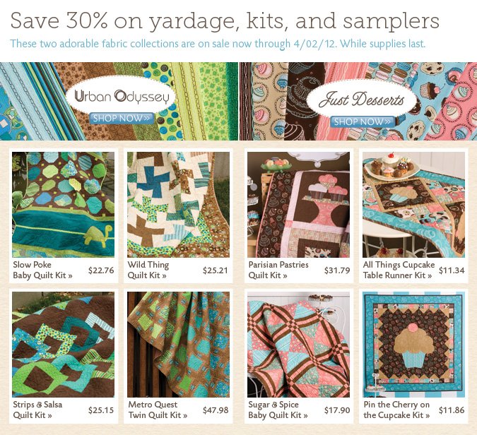 Quilting Fabric Collections on Sale