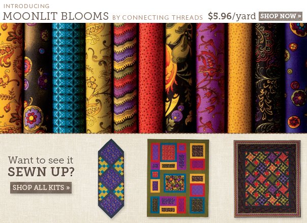 Moonlit Blooms Fabric Collection