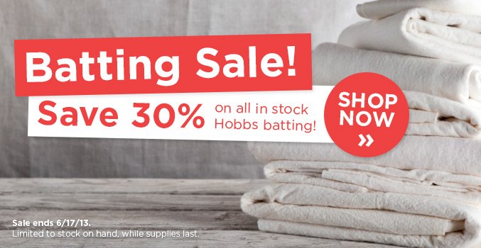 Quilt Batting Sale
