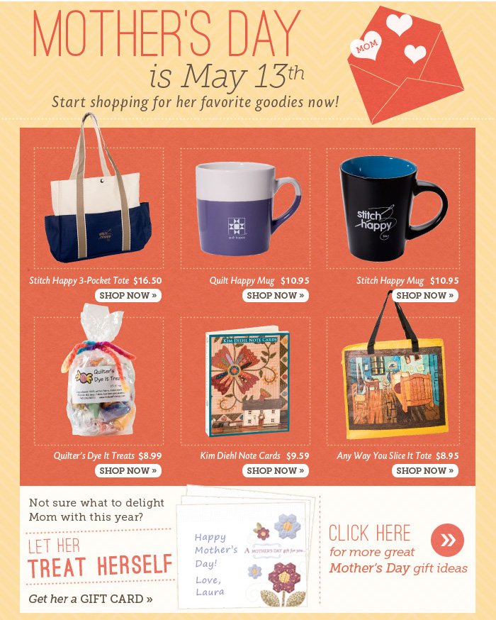 Mother's Day Favorite Goodies