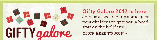 Gifty Galore 2012 is Here