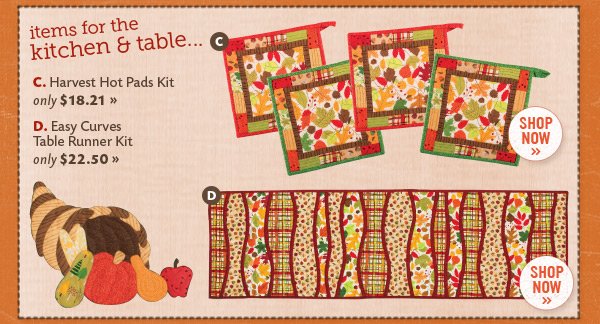 Items for the Kitchen and Table