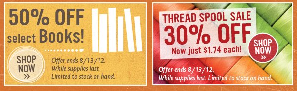 Save on These Great Items