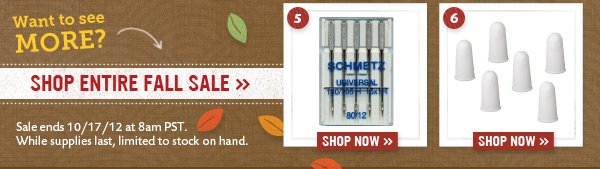 Shop Entire Fall Sale