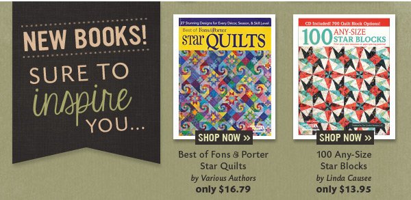 New Books Sure to Inspire You