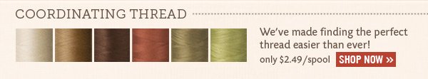 Coordinating Thread for Big Sky Lodge