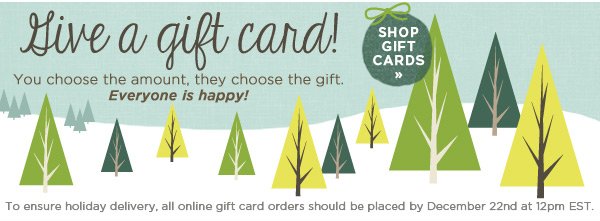 Give a Gift Card!