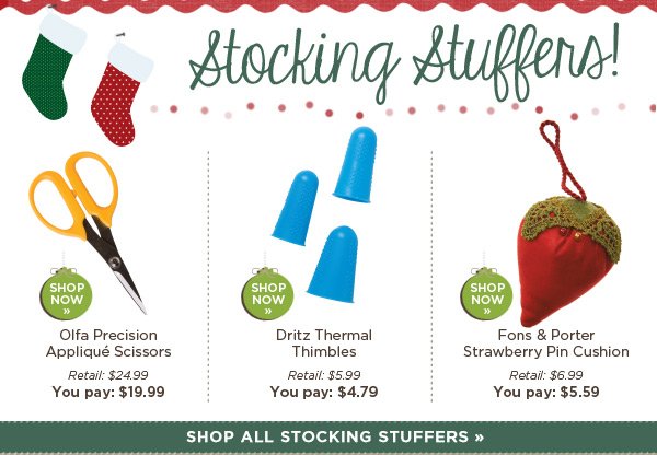 Stocking Stuffers