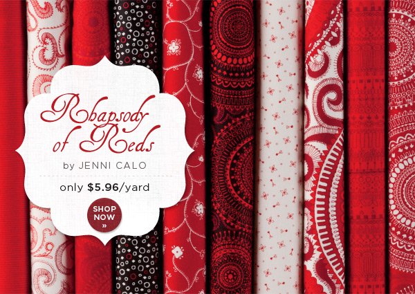 Rhapsody of Reds by Jenni Calo