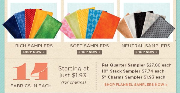 Flannel Samplers