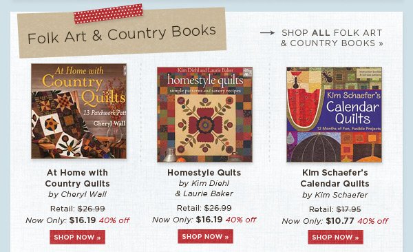 Folk Art and Country Books