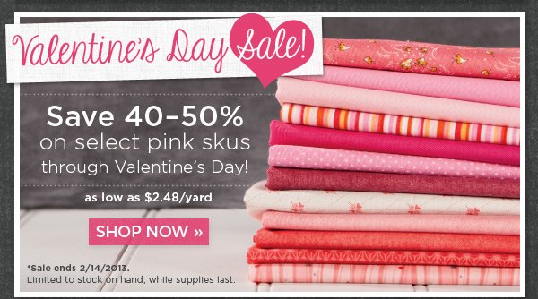 Valentine's Day Sale