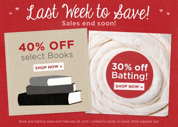 Last Week to Save