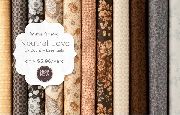 Introducing Neutral Love - by Country Essentials