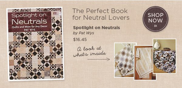 The Perfect book for Neutral Lovers