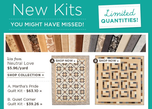 New Kits you Might Have Missed!