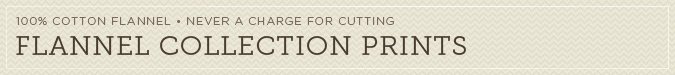 Cotton Flannel Quilting Fabric