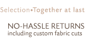 No hassle returns